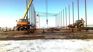 Аренда экскаватора погрузчика с ямобуром в Дмитров цена от 1529 руб