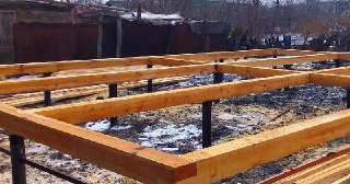 Пол на винтовых сваях Дмитров цена от 15281 руб.