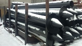 Винтовые сваи диаметром 73 мм Дмитрове цена от 1325 руб.